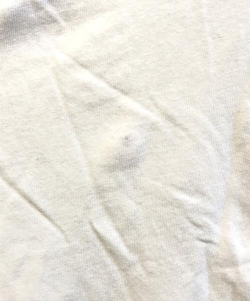 RRL（ダブルアールエル）RRL (ダブルアールエル) カプセルロゴ染み込みTシャツ ホワイト サイズ:Lの古着・服飾アイテム