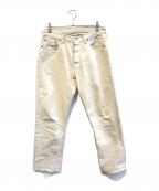 LEVI'Sリーバイス）の古着「デニムパンツ」｜ベージュ