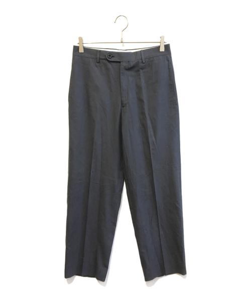 HERMES（エルメス）HERMES (エルメス) センタープレスパンツ ネイビー サイズ:Ｌの古着・服飾アイテム