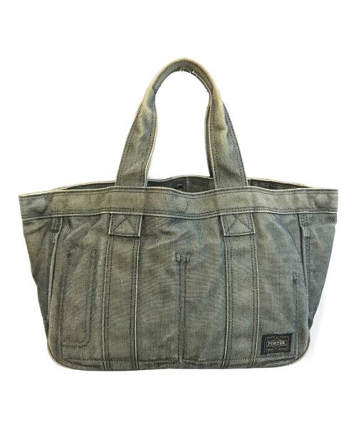 PORTER（ポーター）PORTER (ポーター) DEEPERトートバッグ インディゴの古着・服飾アイテム