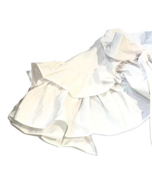 Bibiy.（ビビィ）Bibiy. (ビビィ) RUE FRILL KNIT　B51-KN074GYF グレー サイズ:free 未使用品の古着・服飾アイテム