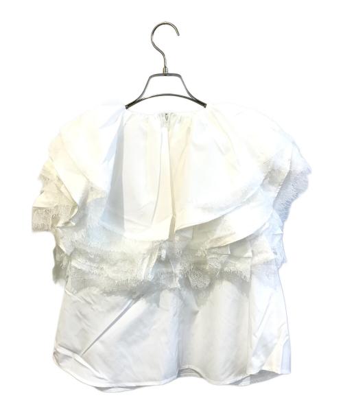 Bibiy.（ビビィ）Bibiy. (ビビィ) COLENNE CAMI TOP　B50-TS097WHF ホワイト サイズ:F 未使用品の古着・服飾アイテム