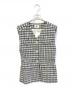 Bibiy.ビビィ）の古着「FRAN VEST　B50-VE003BKF」｜ブラック