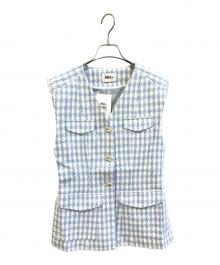 Bibiy.（ビビィ）の古着「FRAN VEST　B50-VE003LBF」｜スカイブルー