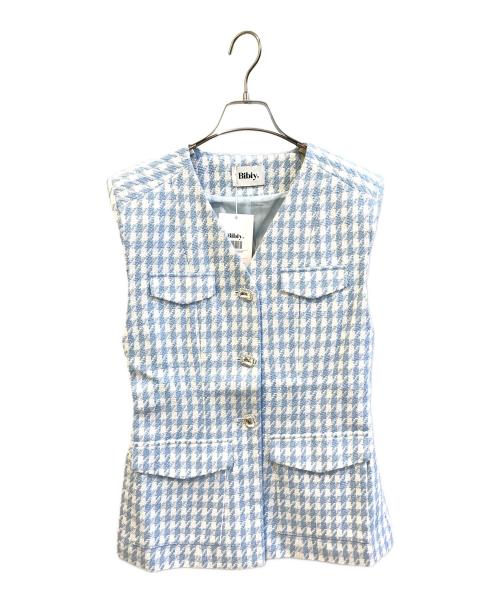Bibiy.（ビビィ）Bibiy. (ビビィ) FRAN VEST　B50-VE003LBF スカイブルー サイズ:F 未使用品の古着・服飾アイテム