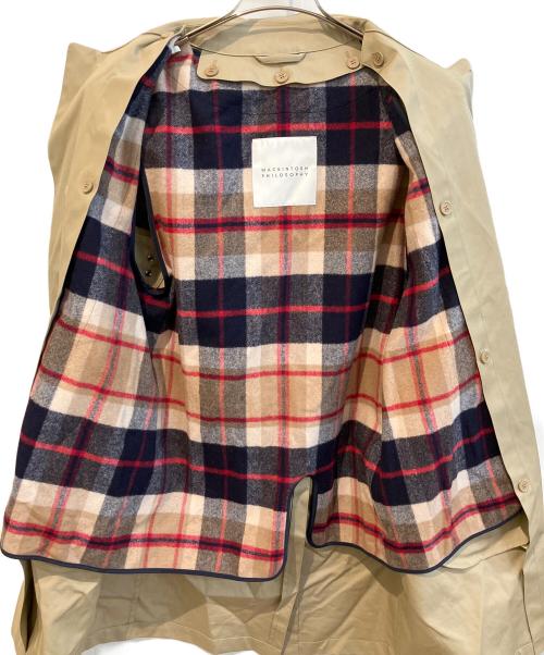 MACKINTOSH PHILOSOPHY（マッキントッシュ フィロソフィー）MACKINTOSH PHILOSOPHY (マッキントッシュ フィロソフィー) ライナー付ステンカラーコート　H1C11-407-44 ベージュ サイズ:36の古着・服飾アイテム