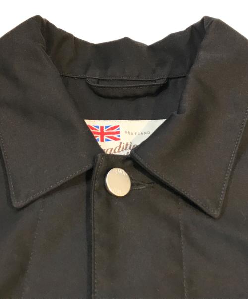 Traditional Weatherwear（トラディショナルウェザーウェア）Traditional Weatherwear (トラディショナルウェザーウェア) UNION COVER 101　G212CIFBL0205MK ブラック サイズ:36の古着・服飾アイテム