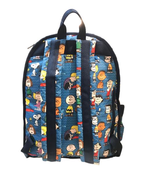 LeSportsac（レスポートサック）LeSportsac (レスポートサック) オールスター ピーナッツリュック ブルーの古着・服飾アイテム