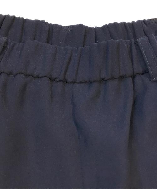 NOLLEY'S（ノーリーズ）NOLLEY'S (ノーリーズ) ウォッシャブルダブルクロススリムパンツ ネイビー サイズ:Sの古着・服飾アイテム