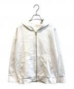 NOLLEY'Sノーリーズ）の古着「Oversized ZIPフーディー 5-0037-1-03-001」｜ホワイト