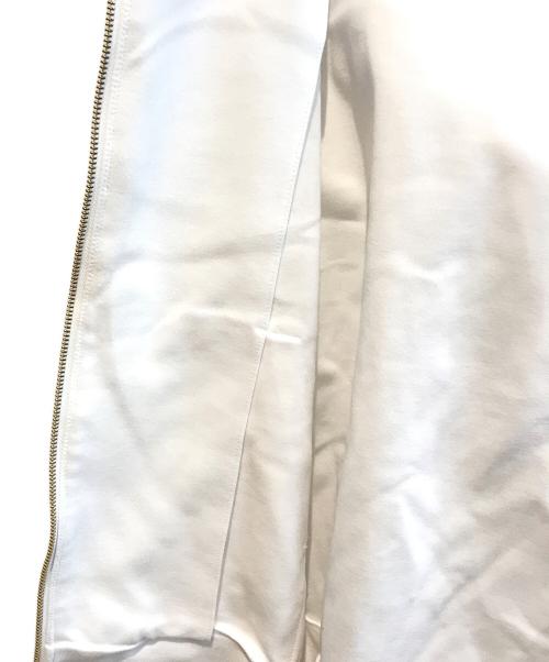 NOLLEY'S（ノーリーズ）NOLLEY'S (ノーリーズ) Oversized ZIPフーディー 5-0037-1-03-001 ホワイト サイズ:Mの古着・服飾アイテム