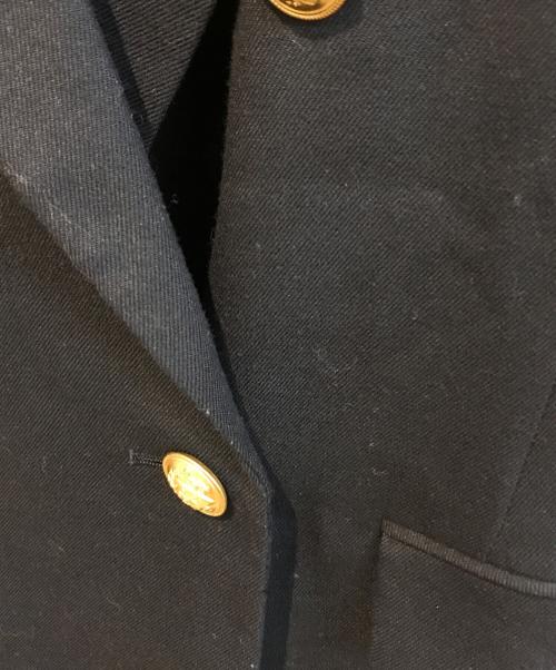 NOLLEY'S（ノーリーズ）NOLLEY'S (ノーリーズ) ストレッチツイルダブルジャケット 4-0035-5-05-004 ネイビー サイズ:XSの古着・服飾アイテム