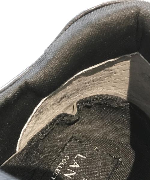 LANVIN COLLECTION（ランバンコレクション）LANVIN COLLECTION (ランバンコレクション) レースアップスニーカー ブラック サイズ:22 1/2の古着・服飾アイテム