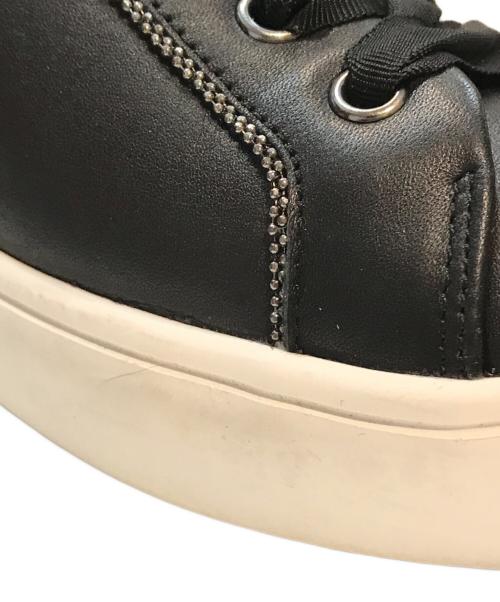 LANVIN COLLECTION（ランバンコレクション）LANVIN COLLECTION (ランバンコレクション) レースアップスニーカー ブラック サイズ:22 1/2の古着・服飾アイテム