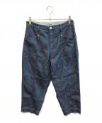 Leilianレリアン）の古着「ストレッチデニムパンツ」｜インディゴ