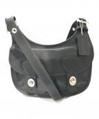 COACHコーチ）の古着「レガシーアマンダレザーショルダーバッグ　19925」｜ブラック