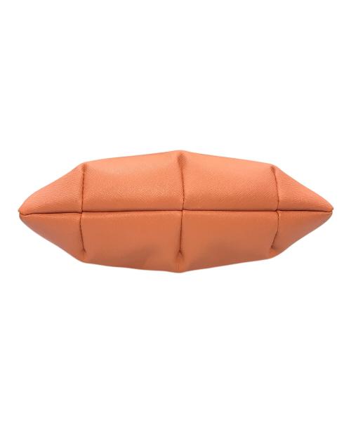 Vivienne Westwood（ヴィヴィアンウエストウッド）Vivienne Westwood (ヴィヴィアンウエストウッド) がま口チェーンショルダーバッグ オレンジの古着・服飾アイテム