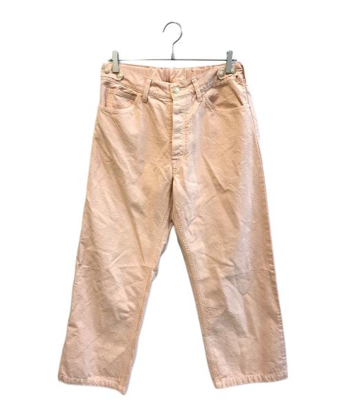 INNAT（インアット）INNAT (インアット) SASHIKO 5P PANTS　INNAT07-P02 ピンク サイズ:2の古着・服飾アイテム