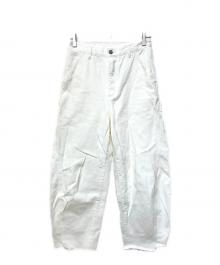 DU JOUR（デュ ジュール）の古着「BARREL PAINTER JEAN　25030700186040」｜ホワイト