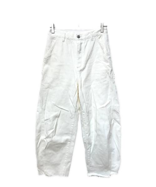 DU JOUR（デュ ジュール）DU JOUR (デュ ジュール) BARREL PAINTER JEAN　25030700186040 ホワイト サイズ:38の古着・服飾アイテム