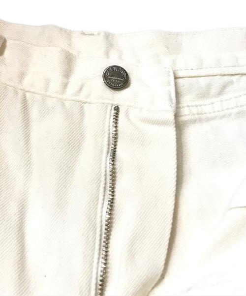 DU JOUR（デュ ジュール）DU JOUR (デュ ジュール) BARREL PAINTER JEAN　25030700186040 ホワイト サイズ:38の古着・服飾アイテム