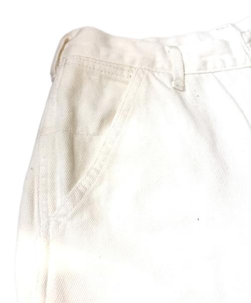 DU JOUR（デュ ジュール）DU JOUR (デュ ジュール) BARREL PAINTER JEAN　25030700186040 ホワイト サイズ:38の古着・服飾アイテム