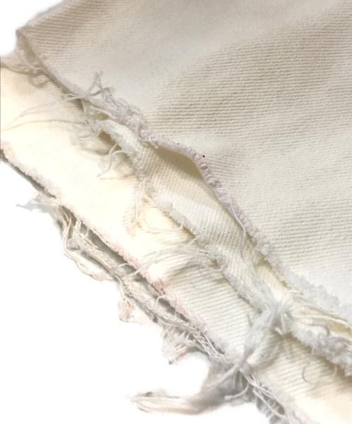 DU JOUR（デュ ジュール）DU JOUR (デュ ジュール) BARREL PAINTER JEAN　25030700186040 ホワイト サイズ:38の古着・服飾アイテム