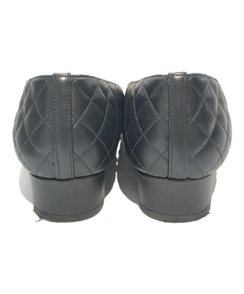 CHANEL（シャネル）CHANEL (シャネル) キルティングパンプス G39641 ブラック サイズ:SIZE 35 1/2Cの古着・服飾アイテム