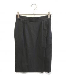 Christian Dior（クリスチャン ディオール）の古着「スカート」｜ブラック