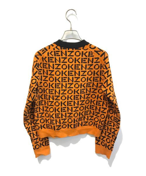 KENZO（ケンゾー）KENZO (ケンゾー) ロゴニット FB62PU6363SC オレンジ サイズ:Sの古着・服飾アイテム