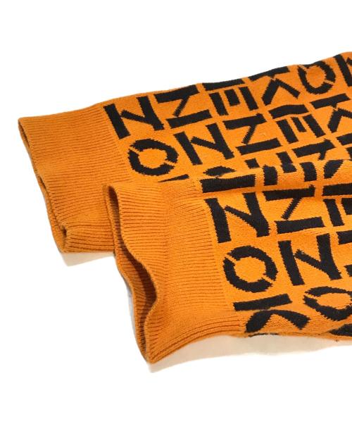 KENZO（ケンゾー）KENZO (ケンゾー) ロゴニット FB62PU6363SC オレンジ サイズ:Sの古着・服飾アイテム