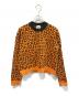 KENZO（ケンゾー）の古着「ロゴニット FB62PU6363SC」｜オレンジ