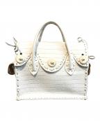 Carving Tribesカービングトライブス）の古着「ハンドバッグ」｜ホワイト