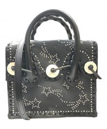 Carving Tribes（カービングトライブス）の古着「2WAYスタッズショルダーバッグ」｜ブラック