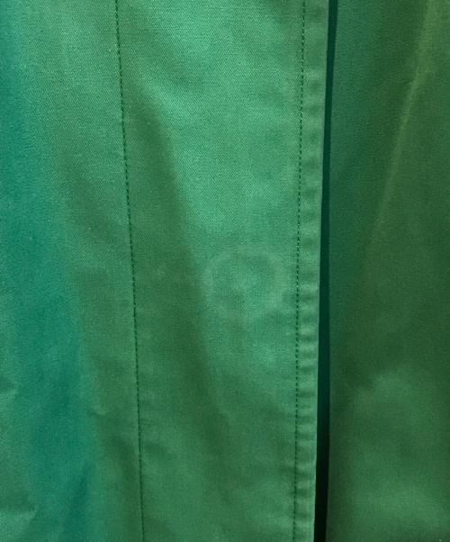 BURBERRY（バーバリー）BURBERRY (バーバリー) ステンカラーコート FDA25-010-60 グリーン サイズ:9ARの古着・服飾アイテム