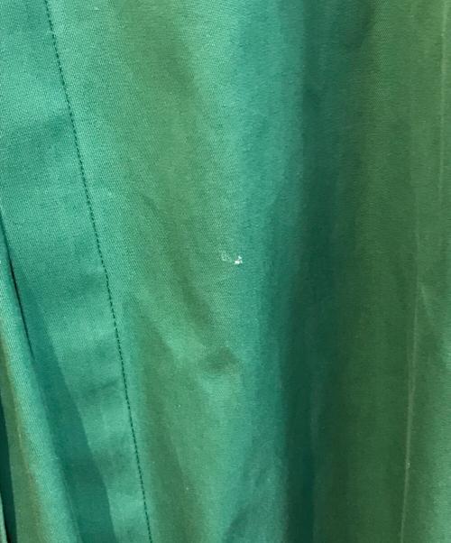BURBERRY（バーバリー）BURBERRY (バーバリー) ステンカラーコート FDA25-010-60 グリーン サイズ:9ARの古着・服飾アイテム