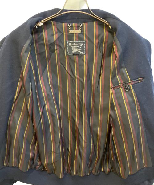 Burberry's（バーバリーズ）Burberry's (バーバリーズ) ウールジャケット ネイビー サイズ:Mの古着・服飾アイテム