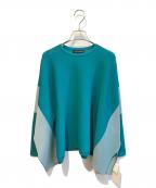 HIROKO KOSHINOヒロコ コシノ）の古着「ボックスシルエットシームレスニット」｜ブルー