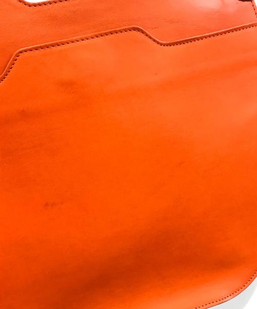 HIROFU（ヒロフ）HIROFU (ヒロフ) ハンドバッグ オレンジの古着・服飾アイテム