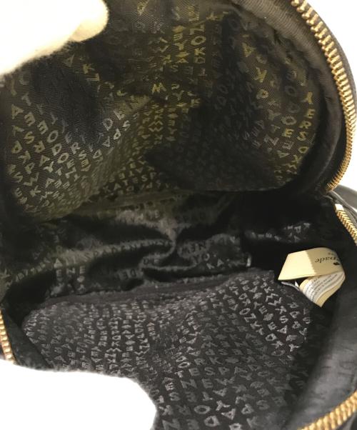 Kate Spade（ケイトスペード）Kate Spade (ケイトスペード) レザー切替ミニリュック ブラックの古着・服飾アイテム
