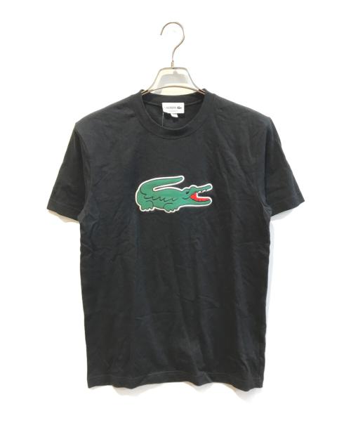 LACOSTE（ラコステ）LACOSTE (ラコステ) ロゴTシャツ ブラック サイズ:S 未使用品の古着・服飾アイテム