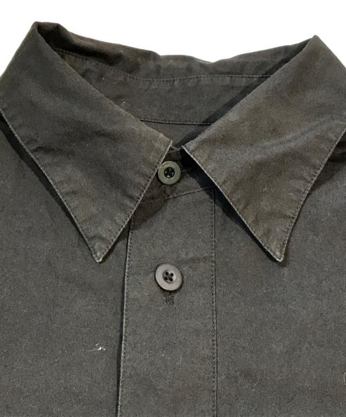THE SHINZONE（ザ シンゾーン）THE SHINZONE (ザ シンゾーン) HEM FRILL SHIRT DRESS 22MMSOP02 ブラック サイズ:34の古着・服飾アイテム