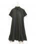 THE SHINZONE（ザ シンゾーン）の古着「HEM FRILL SHIRT DRESS 22MMSOP02」｜ブラック