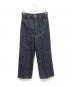 upper hights（アッパーハイツ）の古着「ワイドデニムパンツ 188204802BRN」｜インディゴ