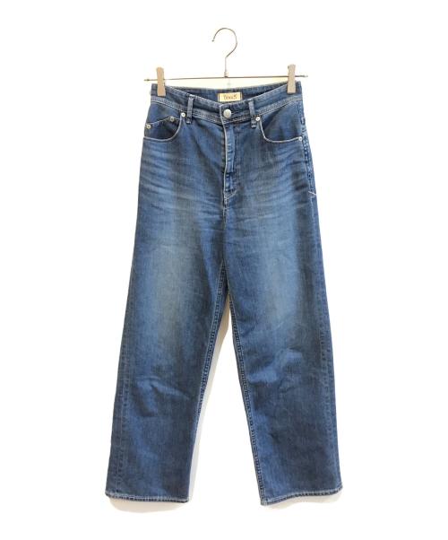 YANUK（ヤヌーク）YANUK (ヤヌーク) LILITHワイドストレート 57152072 インディゴ サイズ:W24の古着・服飾アイテム