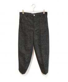 A.N.I.C area（アニックエリア）の古着「ツイードパンツ」｜ブラック
