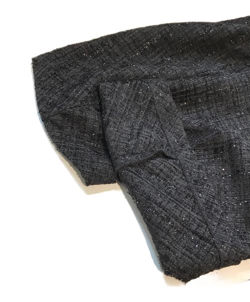 A.N.I.C area（アニックエリア）A.N.I.C area (アニックエリア) ツイードパンツ ブラック サイズ:Sの古着・服飾アイテム