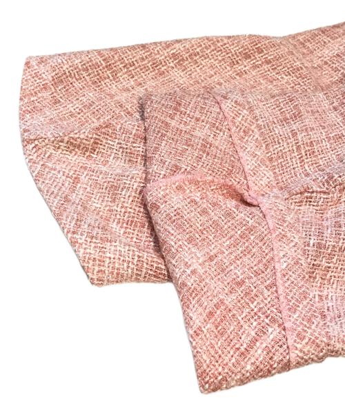 A.N.I.C area（アニックエリア）A.N.I.C area (アニックエリア) ツイードパンツ ピンク サイズ:S 未使用品の古着・服飾アイテム