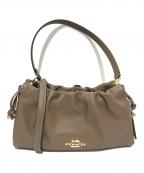 COACHコーチ）の古着「フェイ ショルダー バッグ・ルーシング CV529」｜ブラウン