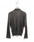 PLEATS PLEASE (プリーツプリーズ) デニム転写プリントステッチジャケット PP75-JD021 インディゴ サイズ:L：27000円
